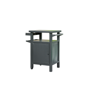 Grill Carts Outdoor with Storage and Wheels, Whole Metal Portable Table and Storage Cabinet for BBQ,Deck,Patio,Backyard(Dark Grey) Grill Carts Outdoor with Storage and Wheels, Whole Metal Portable Table and Storage Cabinet for BBQ,Deck,Patio,Backyard(Dark Grey)