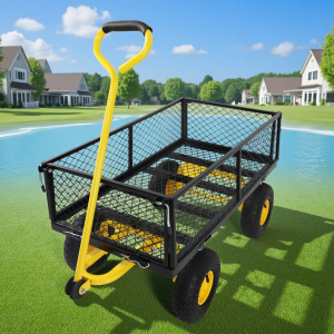 Wagon Cart Garden cart trucks make it easier to transport firewood Wagon Cart Garden cart trucks make it easier to transport firewood
