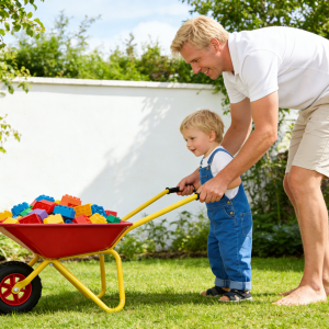 Children's metal wheelbarrow, Maximum load capacity: 33LBS,children's heavy wheelbarrow, metal structure wheelbarrow, steel tray, can be used in gardens, loading leaves, soil, sand, etc. (red) Children's metal wheelbarrow, Maximum load capacity: 33LBS,children's heavy wheelbarrow, metal structure wheelbarrow, steel tray, can be used in gardens, loading leaves, soil, sand, etc. (red)