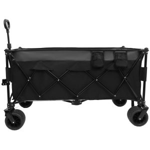 51-inch Extended Heavy-Duty Foldable Utility Wagon - 480lbs Capacity, Patented Ultra-Stable Frame, 1:6 Space-Saving Fold & 7" All-Terrain Wheels, No Assembly Needed, Black- Gray 51-inch Extended Heavy-Duty Foldable Utility Wagon - 480lbs Capacity, Patented Ultra-Stable Frame, 1:6 Space-Saving Fold & 7" All-Terrain Wheels, No Assembly Needed, Black- Gray